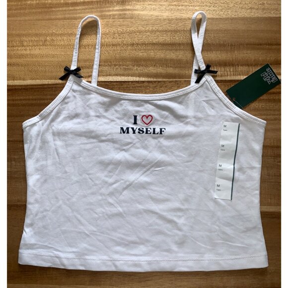 Wild Fable Womens Set Of 2 White & Blue Casual Camisole Tops Size Medium - Picture 3 of 11